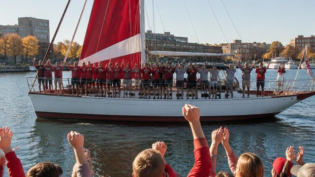 Badger Students Celebrate Launch of World-Sailing Vessel | slot egp88, transfer inter milan, dunder 